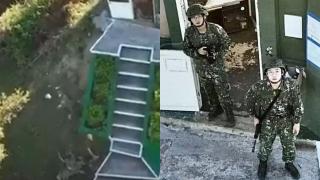 Soldaţii taiwanezi au doborât o dronă neidentificată. Au aruncat cu pietre către o dronă chinezească în urmă cu câteva zile. VIDEO