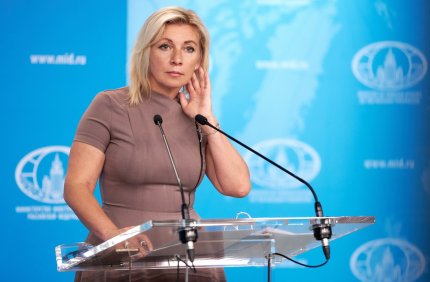 Maria Zaharova, purtătoarea de cuvânt a MAE rus, invită Bucureştiul să recunoască public că trimite arme Kievului