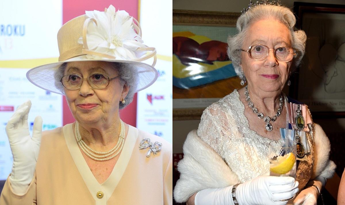 Mary, în vârstă de 89 de ani, din Epping, Essex, și-a început cariera de sosie a reginei în 1988