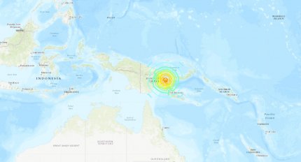 Cutremur de 7.6 pe Richter în Papua Noua Guinee