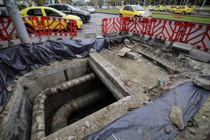 avarie la rețeaua de Termoficare din București