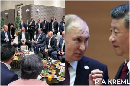 Ruşii se laudă că Putin nu e izolat iar Xi Jinping a vorbit cu el fără mască. Occidentul vede un eşec de imagine: "Clubul autocraţilor "