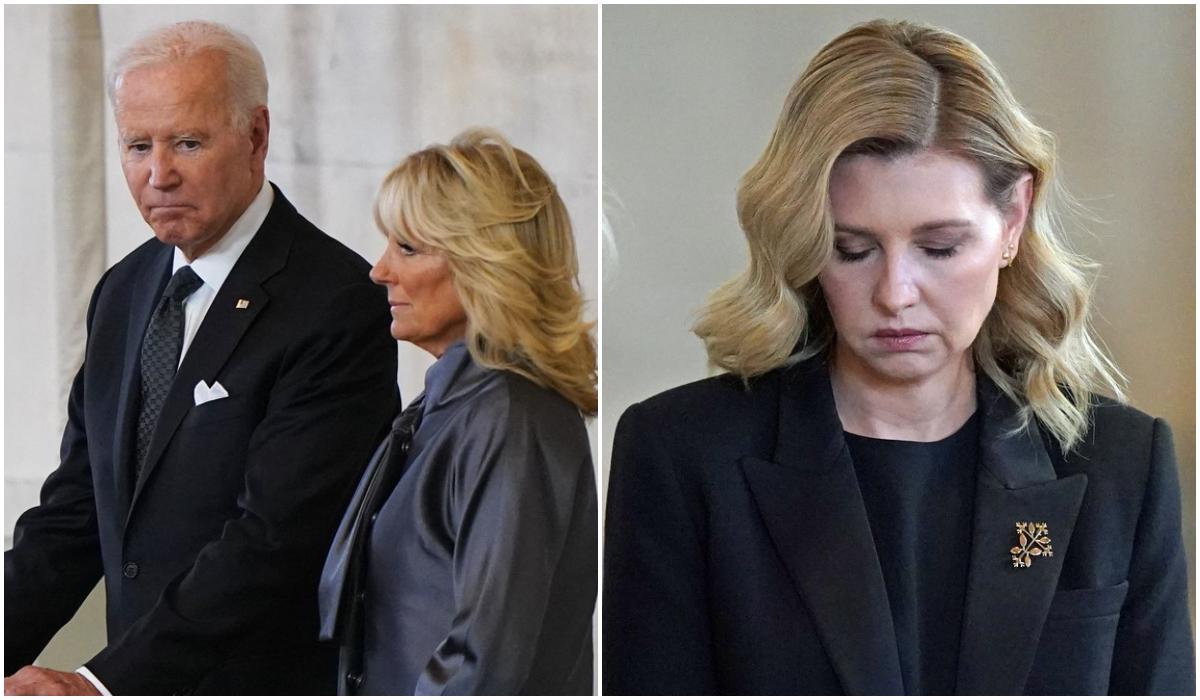 Ultimele ore de reculegere la catafalcul reginei Elisabeta. Aproape 500 de lideri mondiali, printre care Joe Biden și Olena Zelenska, vor fi prezenți la funeralii