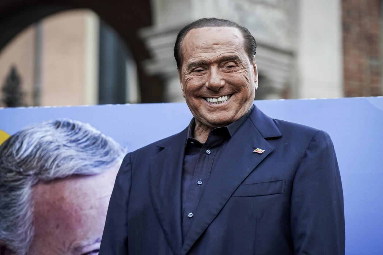 fostul premier al Italiei Silvio Berlusconi