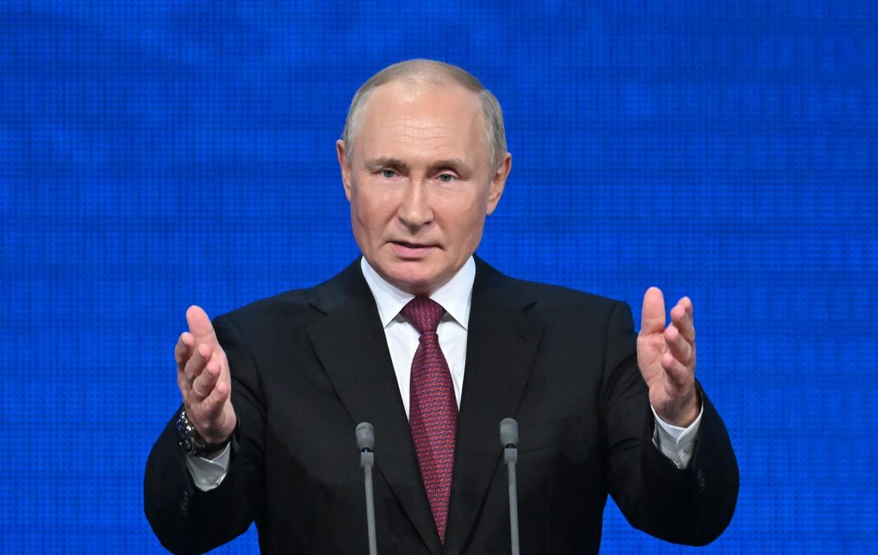 președintele Rusiei Vladimir Putin