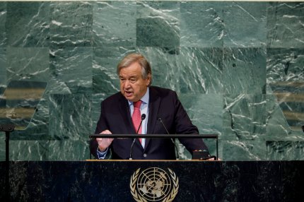 Antonio Guterres, secretarul general al ONU