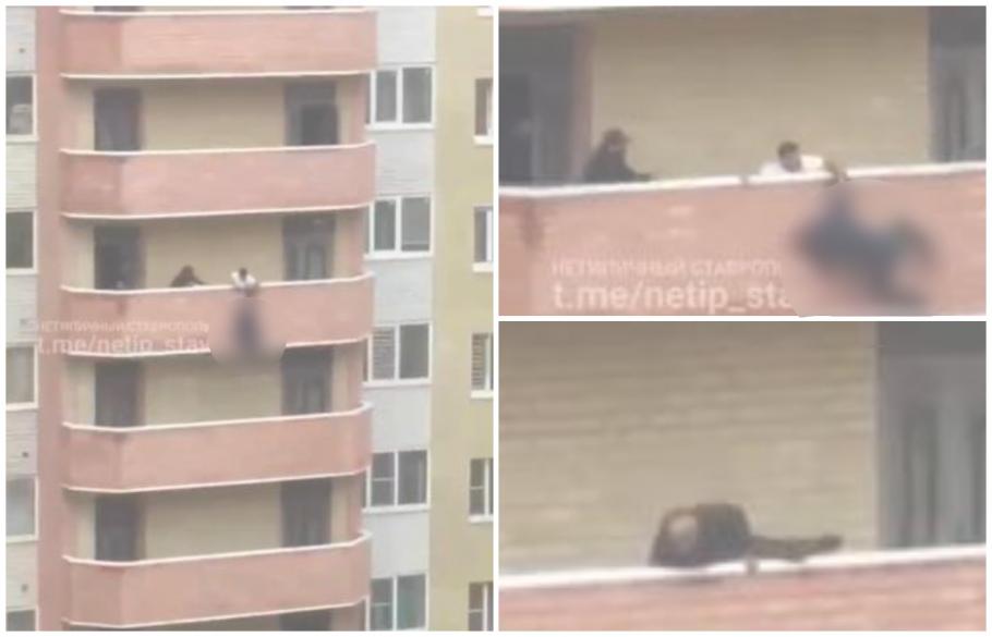 Salvat în ultima clipă, de un vecin-erou Salvat în ultima clipă, de un vecin-erou