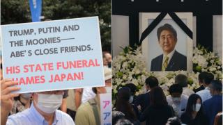 Funeraliile lui Shinzo Abe, între proteste și rugăciuni. În doar 30 de minute, 10.000 de oameni au depus flori în fața portretului fostului premier