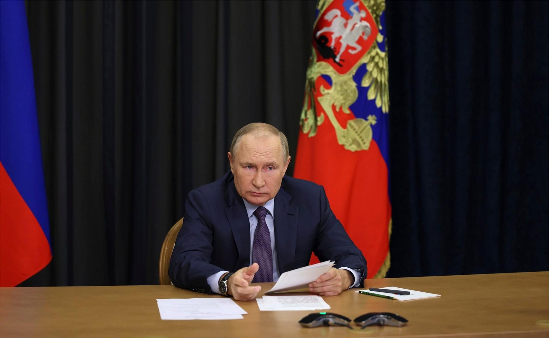 Vladimir Putin, președintele Federației Ruse