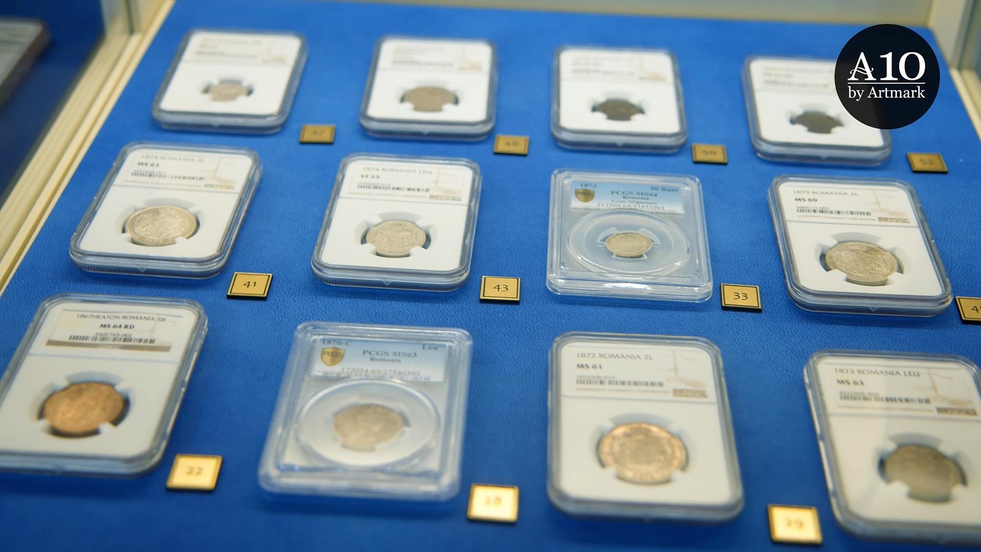 Expoziția unei Colecții de Numismatică aproape Completă