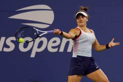 Bianca Andreescu, eliminată de la US Open. Caroline Garcia a câştigat în două seturi