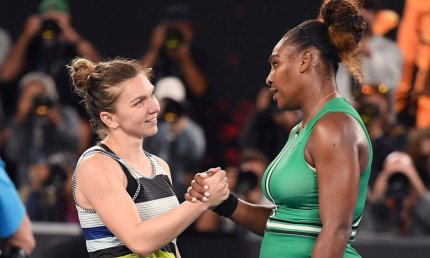 Simona Halep şi Serena Williams