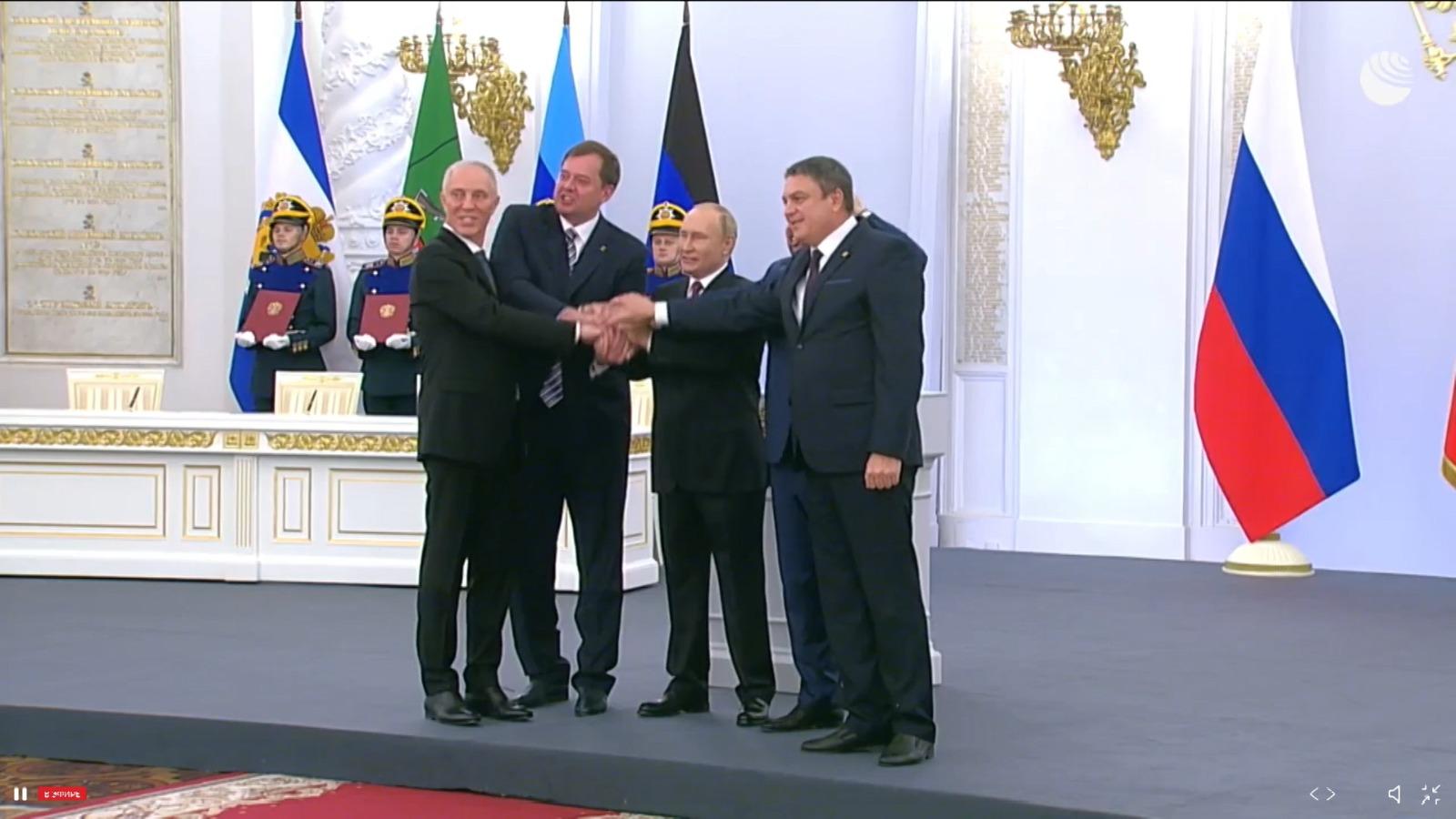 Putin anunță anexarea regiunilor Donețk, Lugansk, Herson și Zaporojie