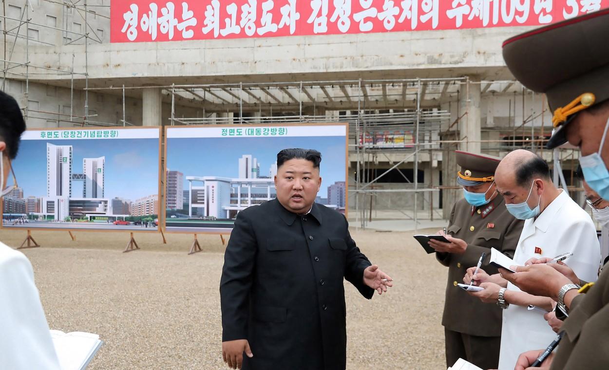 Kim a oferit un termen de șapte luni ca spitalul să fie finalizat în octombrie 2020