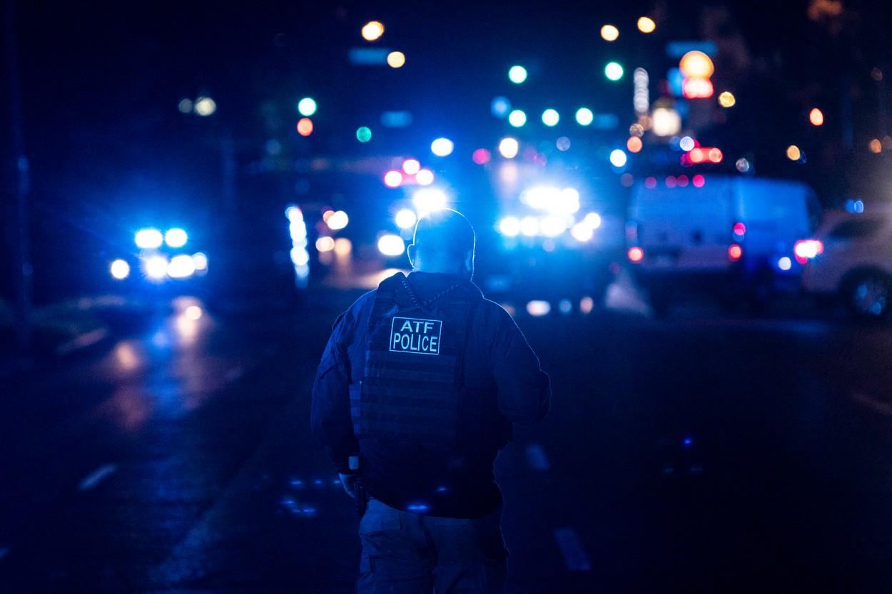 Imagini de la faţa locului