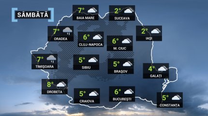 prognoza meteo ANM 14 ianuarie 2023