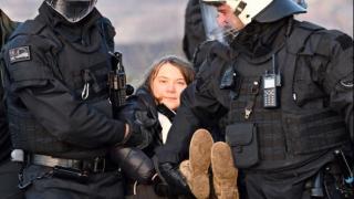 Poliția germană neagă că reţinerea Gretei Thunberg a fost înscenată