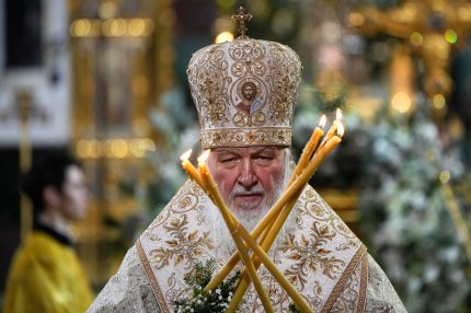 Patriarhul Kirill spune că "unii demenţi" vor să învingă Rusia: "Orice dorinţă de a distruge Rusia va însemna sfârşitul lumii"