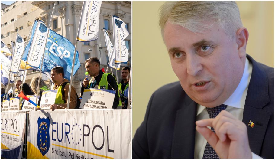 Lucian Bode, acuzat de Europol că "instaurează totalitarismul în MAI". Ar fi cerut ca sindicatele să nu fie invitate la activităţile de bilanţ Lucian Bode, acuzat de Europol că "instaurează totalitarismul în MAI". Ar fi cerut ca sindicatele să nu fie invitate la activităţile de bilanţ