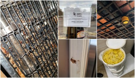 Insecte vii, produse expirate şi mizerie, în restaurantele şi magazinele din zona Unirii, din Capitală. Amenzi de aproape 200.000 de lei date de ANPC