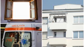 Ipoteză tristă după ce o tânără a căzut în braţele morţii, de la fereastra apartamentului din Târgu-Jiu. Şocat, tatăl a sunat la 112