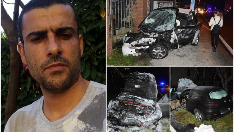 Șofer român beat și drogat, impact înfiorător cu o Alfa Romeo, în Italia. Tatăl unei fetițe de 6 ani a murit pe loc