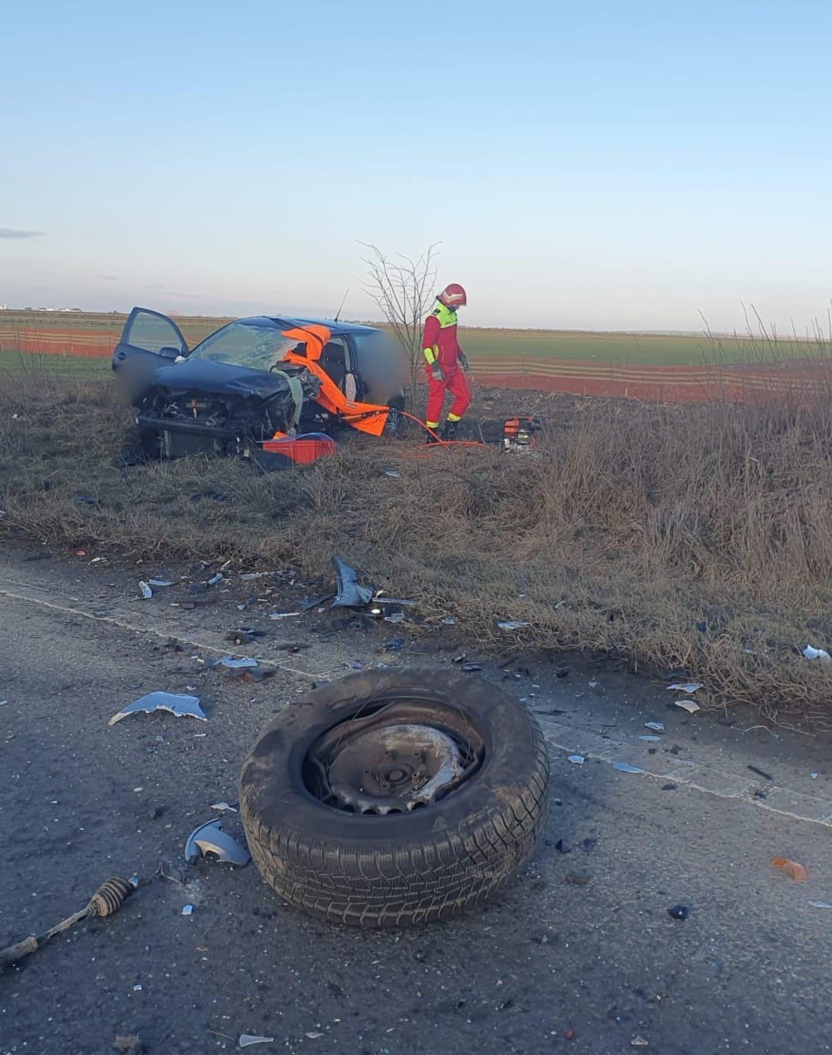 accident Dumbrăveni, județul Suceava