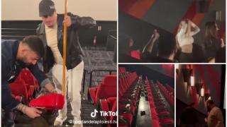 Bătaie, scandal și dansuri din buric într-un cinema la filmul "Romina, VTM". Dezastru lăsat în urmă de spectatori