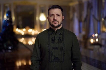 Mesajul lui Zelenski, în Ajunul Crăciunului pe rit vechi: "Trebuie să încălcăm unele tradiţii pentru a ne proteja tradiţiile"