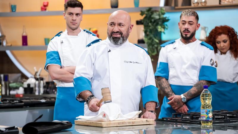 Chefii sparg bombele cu amulete în această seară, în bucătăria Chefi la cuţite Chef Scărlătescu: “Urmează cea mai spectaculoasă amuletă din toate timpurile!”