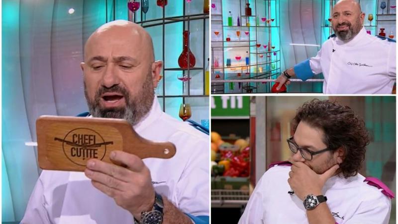 Chefi la cuțite, 1 octombrie 2023. Cătălin Scărlătescu a folosit o amuletă ce a adus haos. De ce s-a "certat" cu Florin Dumitrescu