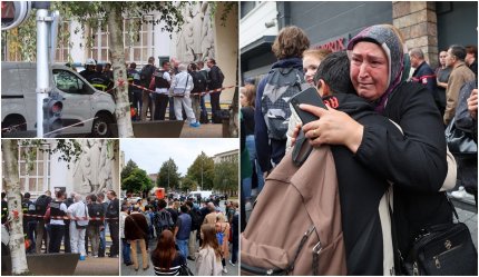 Adolescentul care a ucis un profesor și a rănit alți 2 oameni într-un liceu din Franța, descris ca fiind "rezervat,calm și normal"