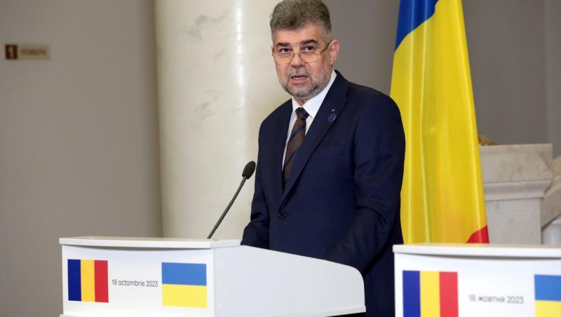 Marcel Ciolacu, la Kiev: "Mulțumesc premierului pentru decizia de a nu mai exista limba moldovenească"