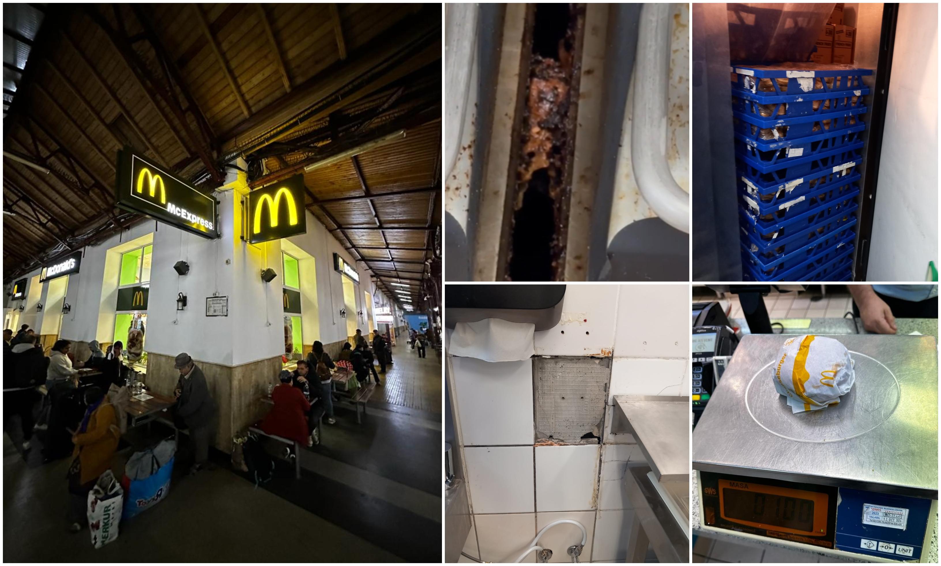 McDonald’s Gara Nord a fost închis temporar