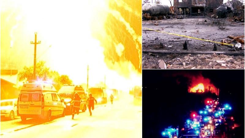 Încă un rănit în explozia de la Crevedia a murit. Bilanţul deceselor a ajuns la 6 victime