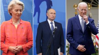 Ursula von der Leyen şi Joe Biden îl compară pe Putin cu Hamas: "Vor să şteargă Ucraina şi Israel de pe hartă". Reacţia Kremlinului