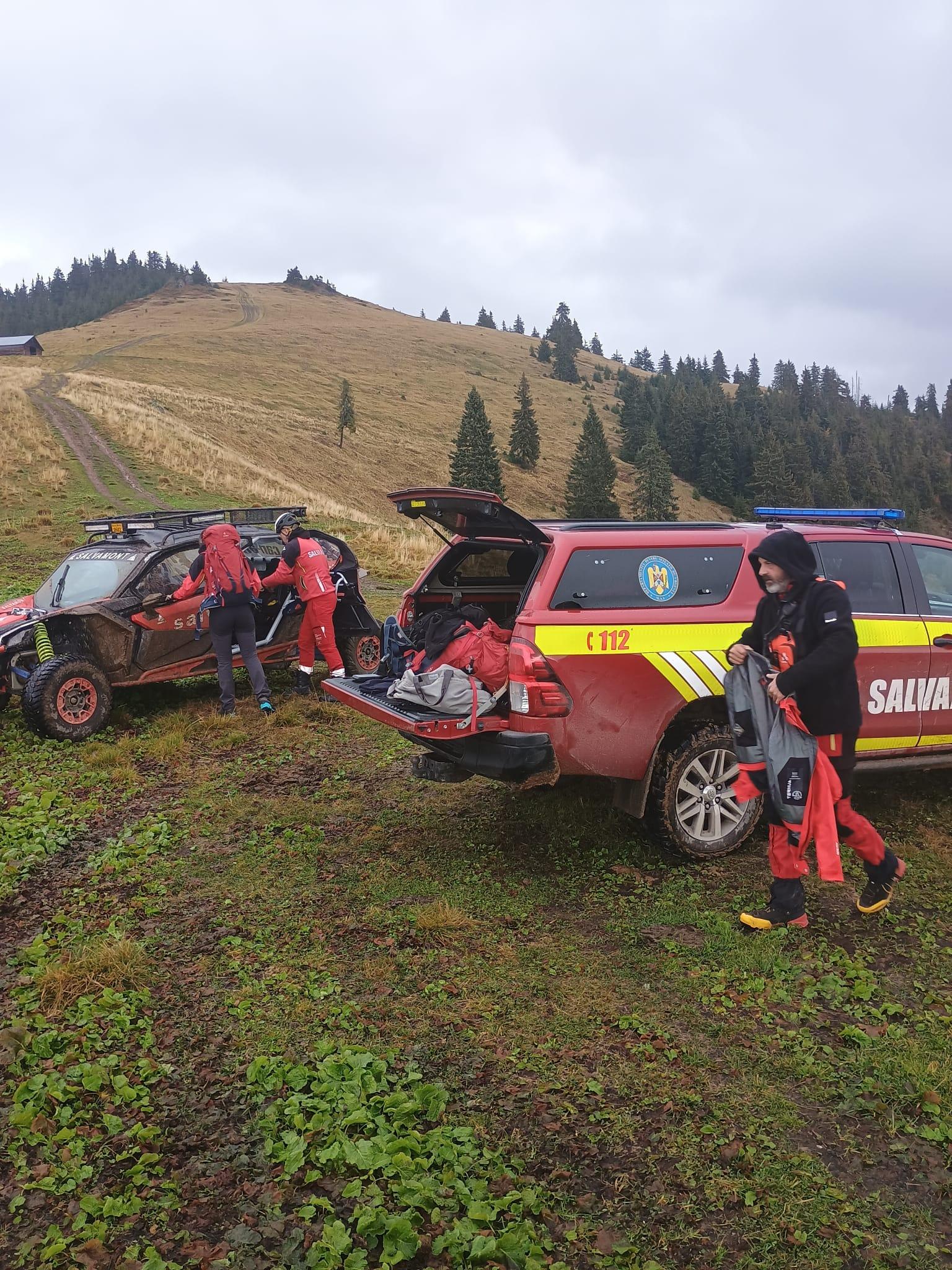 ucrainean găsit rănit în Munții Maramureșului
