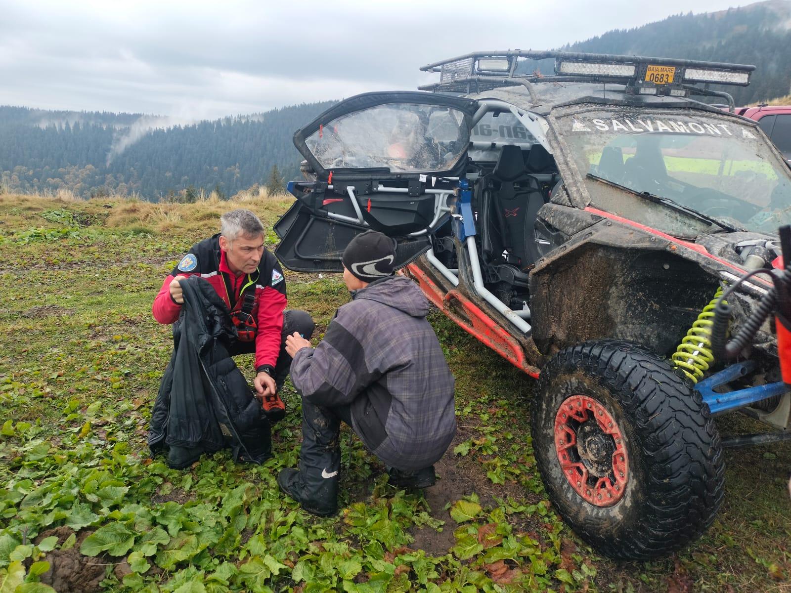 ucrainean găsit rănit în Munții Maramureșului