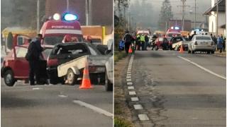 Șofer de 56 de ani, mort pe loc după ce a intrat pe contrasens și a izbit o altă mașină. Tragedie la Întorsura Buzăului