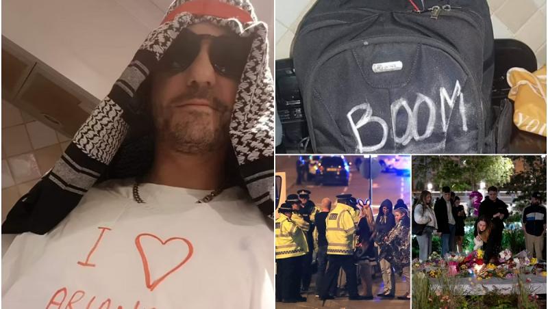 Bărbat de 40 de ani, anchetat după ce s-a costumat de Halloween în teroristul care a ucis 22 de oameni la un concert al Arianei Grande din Manchester