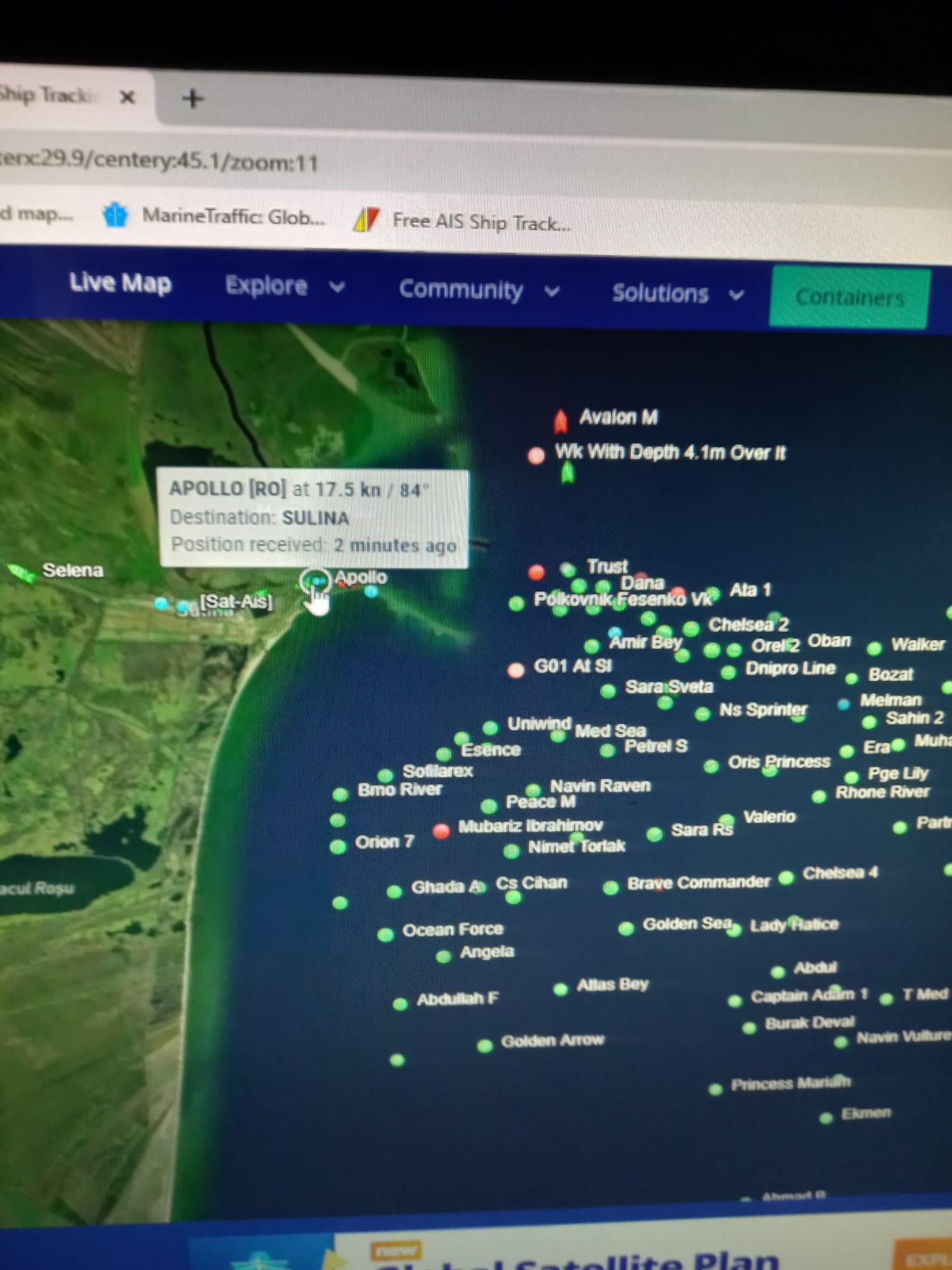 Marinar salvat în rada Sulina, după ce a acuzat dureri în piept. O ambarcaţiune a intervenit de urgenţă