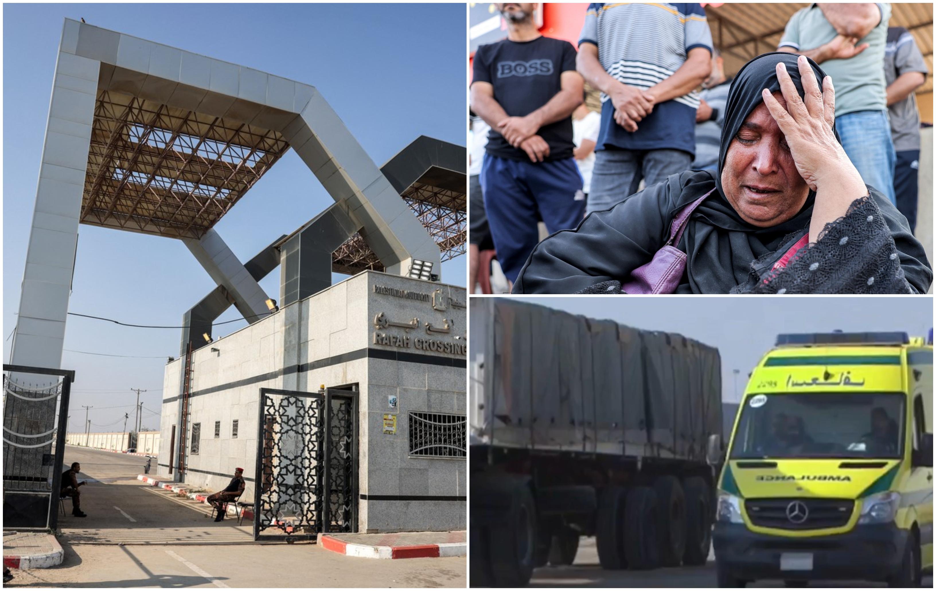 Egiptul a deschis punctul Rafah pentru a primi străini și răniți din Gaza. Negociatorii din Qatar au ajuns la un acord cu țările implicate