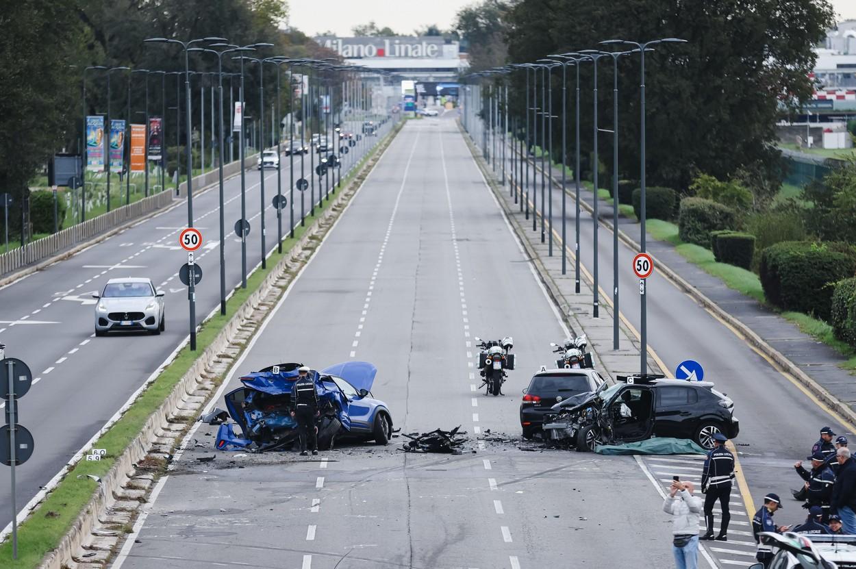 Doi tineri de 24 și 26 de ani, uciși de viteză și de un șofer băut. Destine frânte pe o șosea din Milano,după ce 3 mașini s-au făcut zob