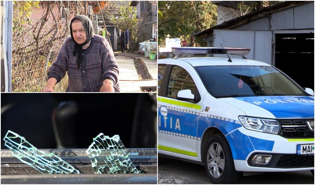 După ce și-a bătut soția, un bărbat a lovit cu toporul în cap un polițist