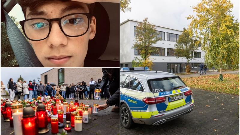 Adolescentul care și-a ucis colegul în școala din Germania voia inițial să-i dea foc. Bricheta era defectă. Mama lui a aflat totul de pe TikTok