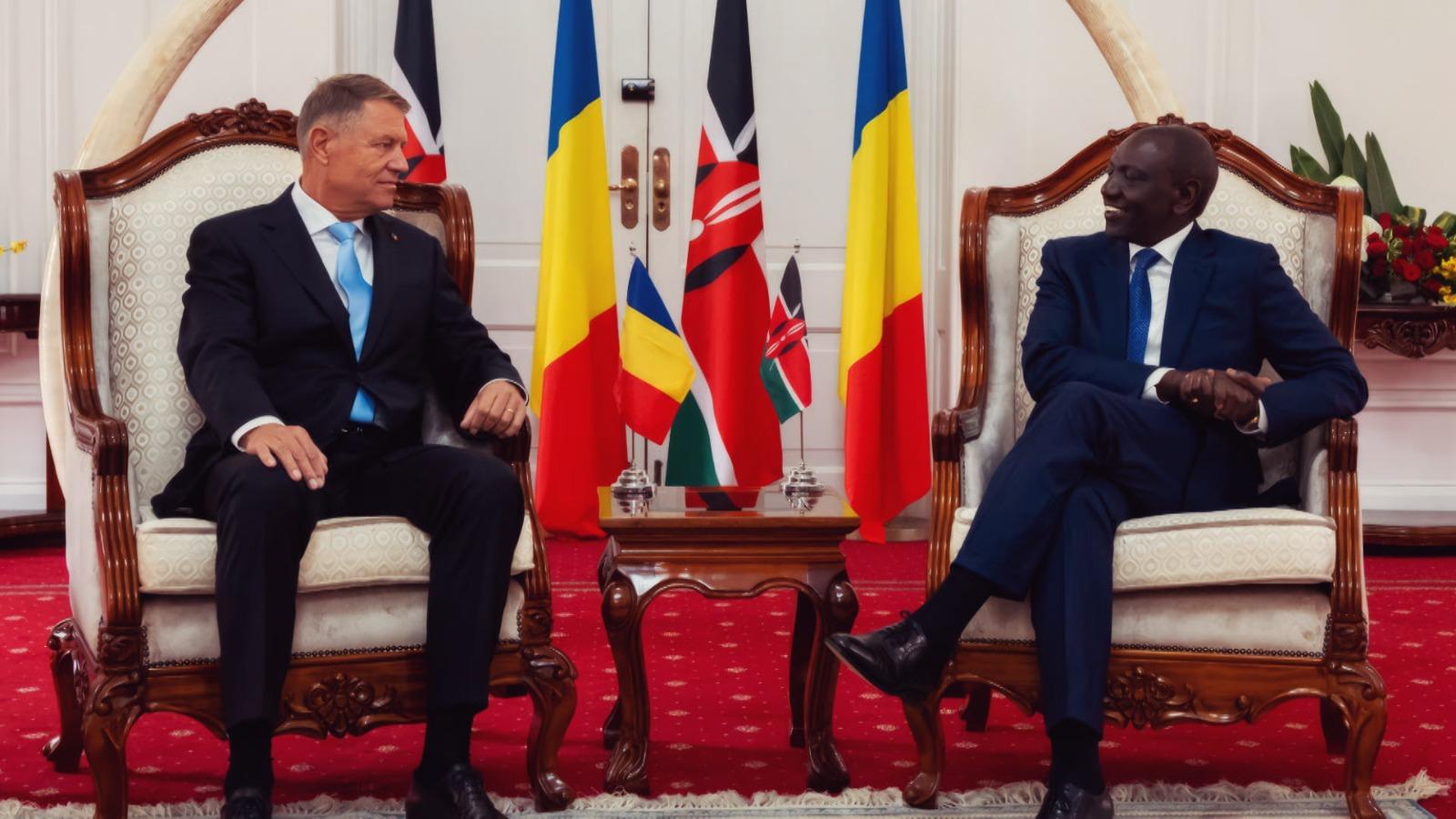 Trneul lui Klaus Iohannis în Africa