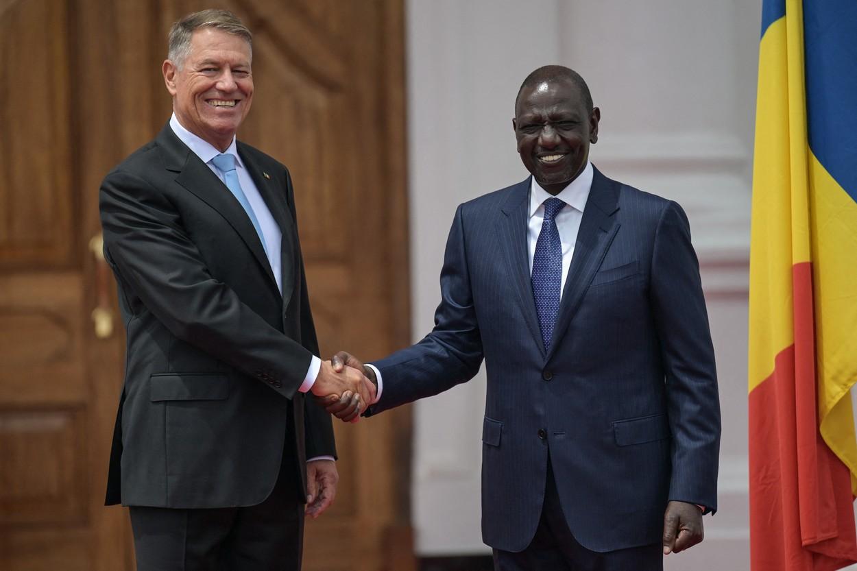 Trneul lui Klaus Iohannis în Africa