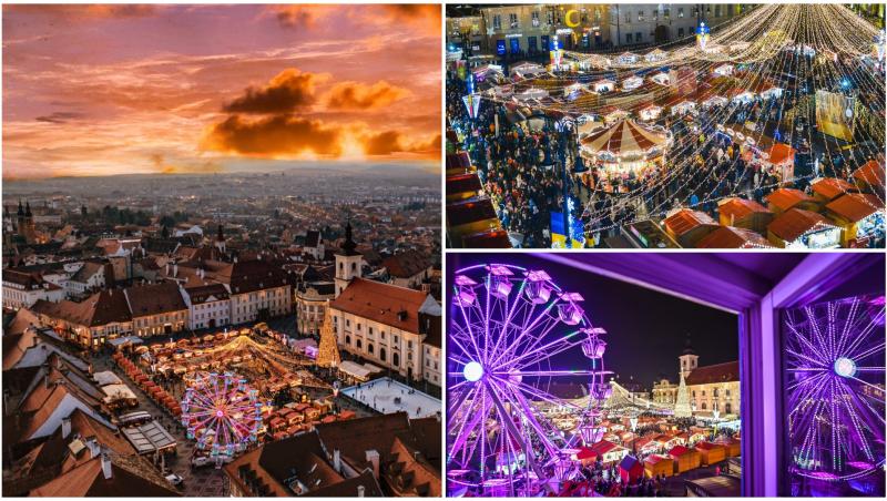 Se deschide Târgul de Crăciun din Sibiu. Peste 110 expozanţi și artiști se vor strânge în Piaţa Mare
