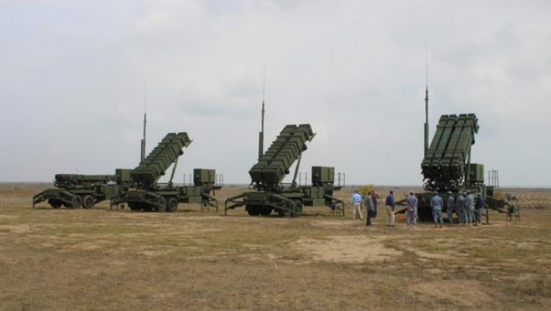 Armata Română face primul exercițiu cu trageri reale folosind sistemul de rachete sol-aer Patriot, la Capu Midia
