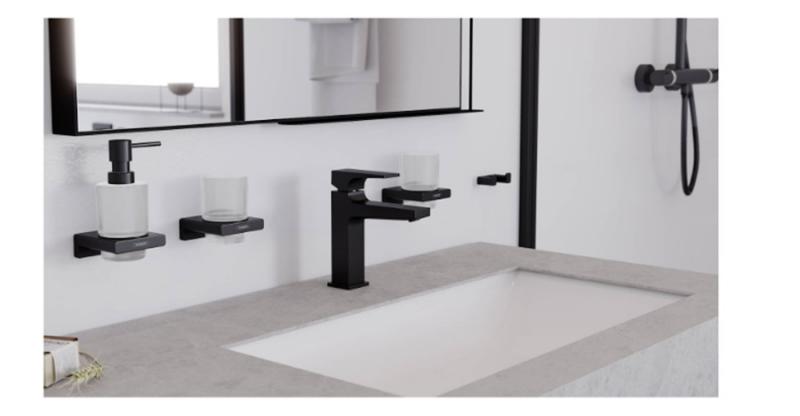 Accesorii Hansgrohe Addstoris negru mat